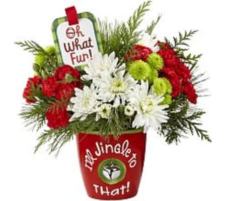 I’ll Jingle to That Bouquet by Hallmark