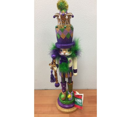 Mardi Gras Jester Christmas Nutcracker