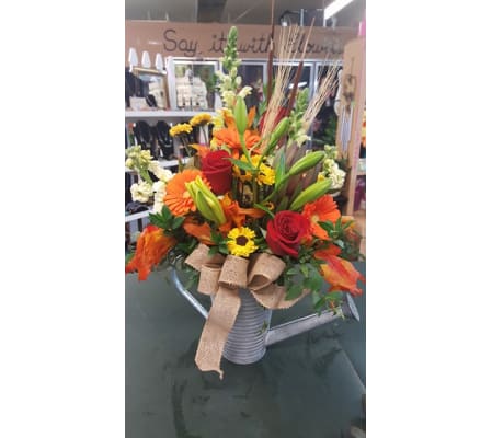 Fall Watering Can