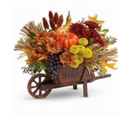 Wagon full of fall