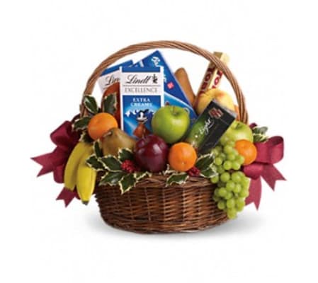 Fruits and Sweets Christmas Basket - Dec 20 - 24 delivery