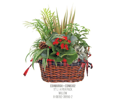 Edinburgh wicker basket