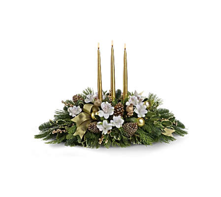 Royal Christmas Centerpiece