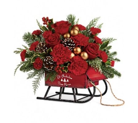 Vintage Sleigh Bouquet