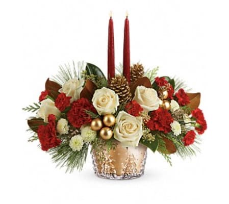 Glowing Pines Centerpiece