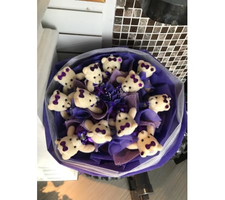 Teddy Bears Bouquet