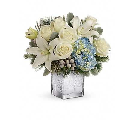Silver snow bouquet