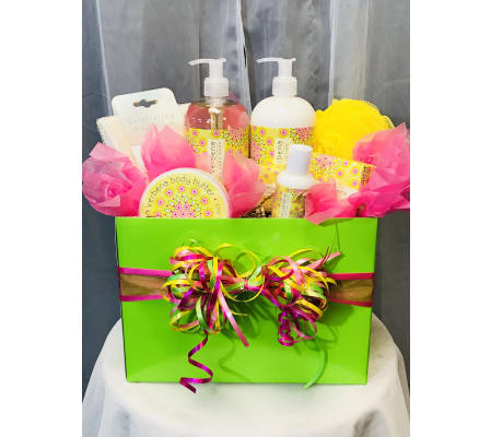 Lemon Verbena Spa Basket