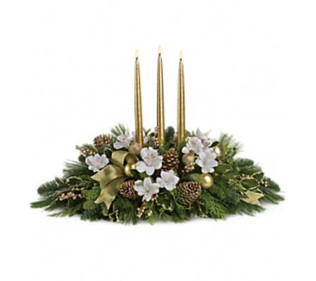 Royal Christmas Centerpiece