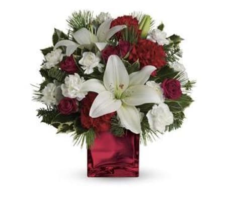 Caroling in the Snow