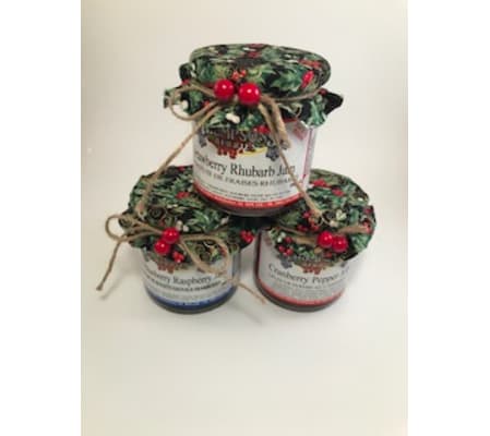 SWEET DELIGHT, 3 jars of local jam