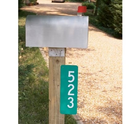 ADDRESS SIGN