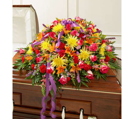Mixed Casket Spray
