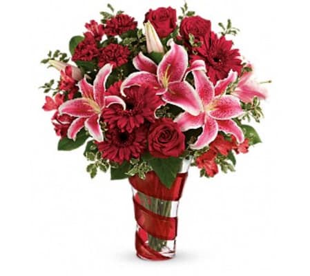 Teleflora's Swirling Desire Bouquet