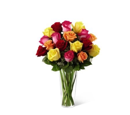 The Bright Spark™ Rose Bouquet by FTD®