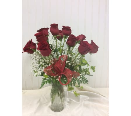 Standard Dozen Red Roses