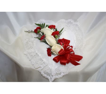 Satin Heart for Inside Casket