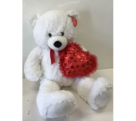 Heart white Teddy Bear