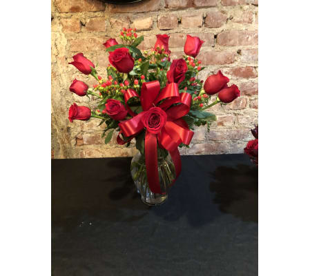 ROSES WITH BERRIES