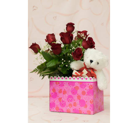 Valentine Box Special - Red Roses