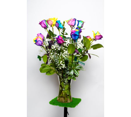 Rainbow Roses