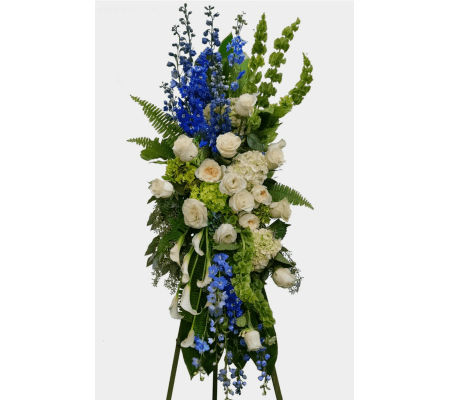 A Gardens Walk Funeral Standing Spray