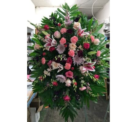 Lavs & Pinks Standing Spray