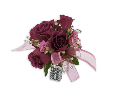 Fuchsia Wrist Corsage