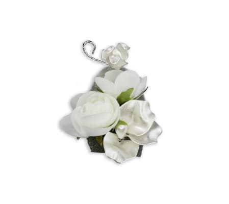 Satin Pearl Boutonniere