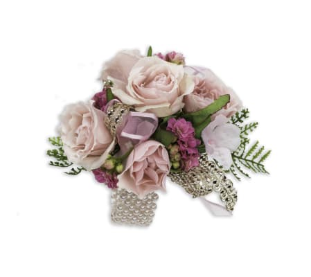Pink Blush Wrist Corsage