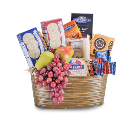 Cheese, Cracker and Fruit Delight