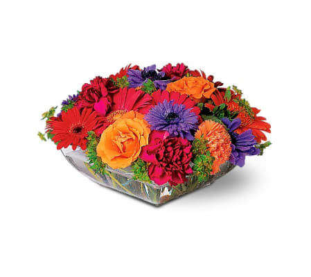 Square Mounded Centerpiece