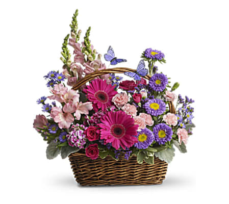 Teleflora Country Basket Blooms