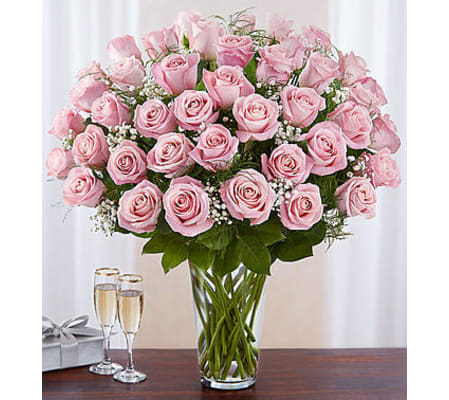 Ultimate Elegance 60 Long Stem Pink Roses