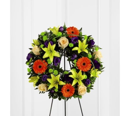 FTD's Radiant Remembrance™ Wreath