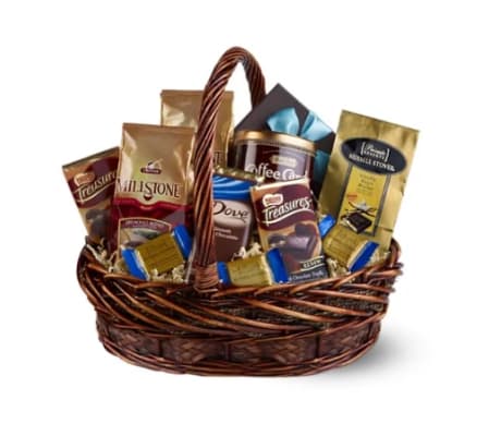 Chocolate & Coffee Basket by Teleflora