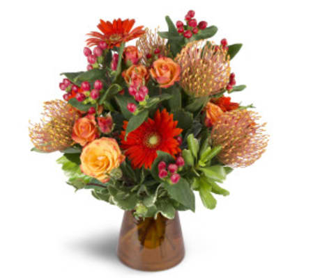Energetic Orange Arrangement