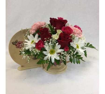 Posies in a teacup