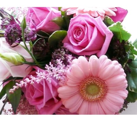 VASE OF PREMIUM SEASONAL FLOWERS