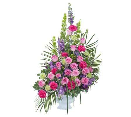 Forever Cherished Crescent Spray DW