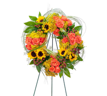 Heaven's Sunset Wreath DW