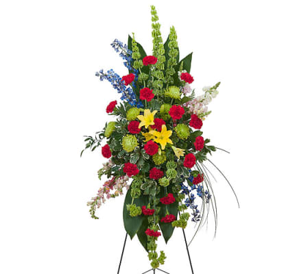 Teleflora - Treasured Celebration Easel Spray