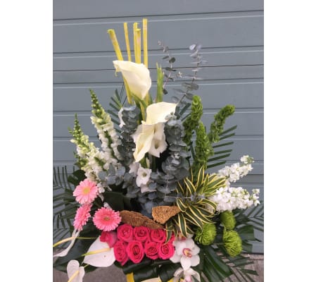 Colourful Modern Funeral Tribute