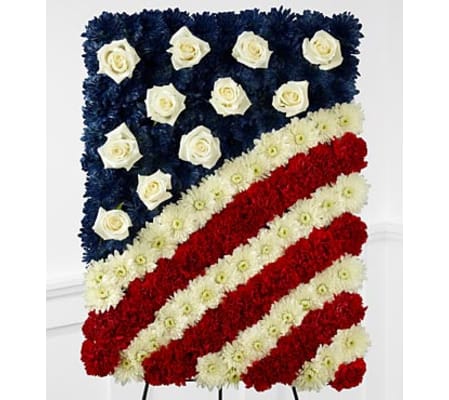 American Flag Farewell Tribute