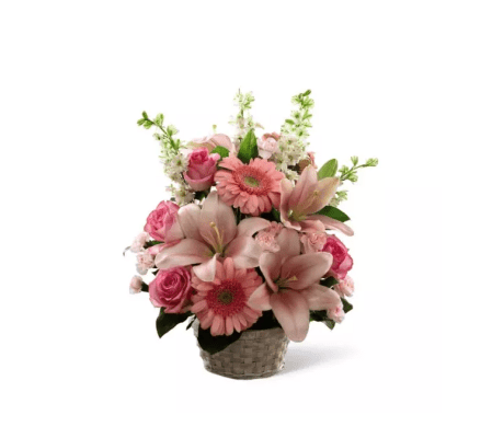 FTD Whispering Love Sympathy Basket