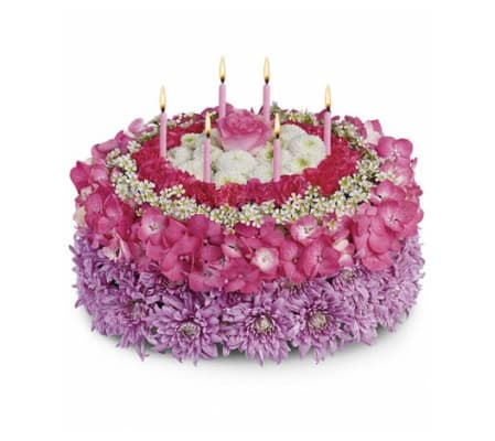 Your Special Day Floral Cake