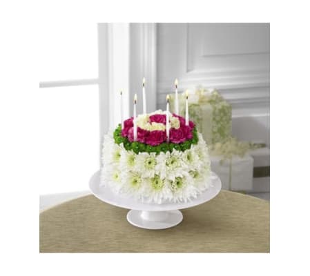 Wonderful Wish Floral Cake