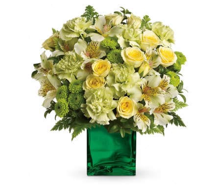 The Emerald Elegance Bouquet