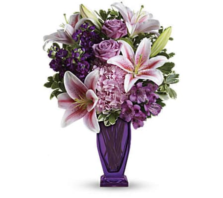 Blushing Violet Bouquet