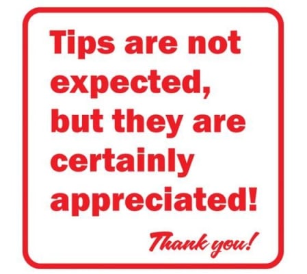 Tip/Gratuity